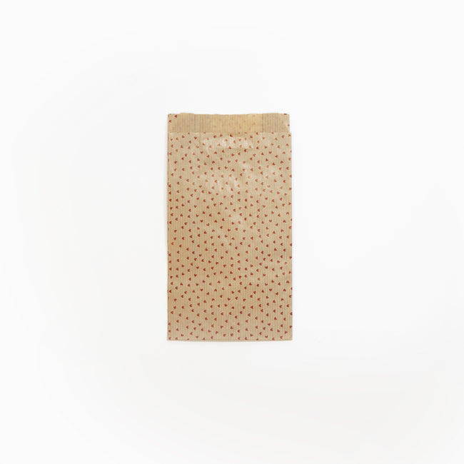 Clairefontaine - Geschenktüte 12x24x4,5 Kraft Herz 50 Stk