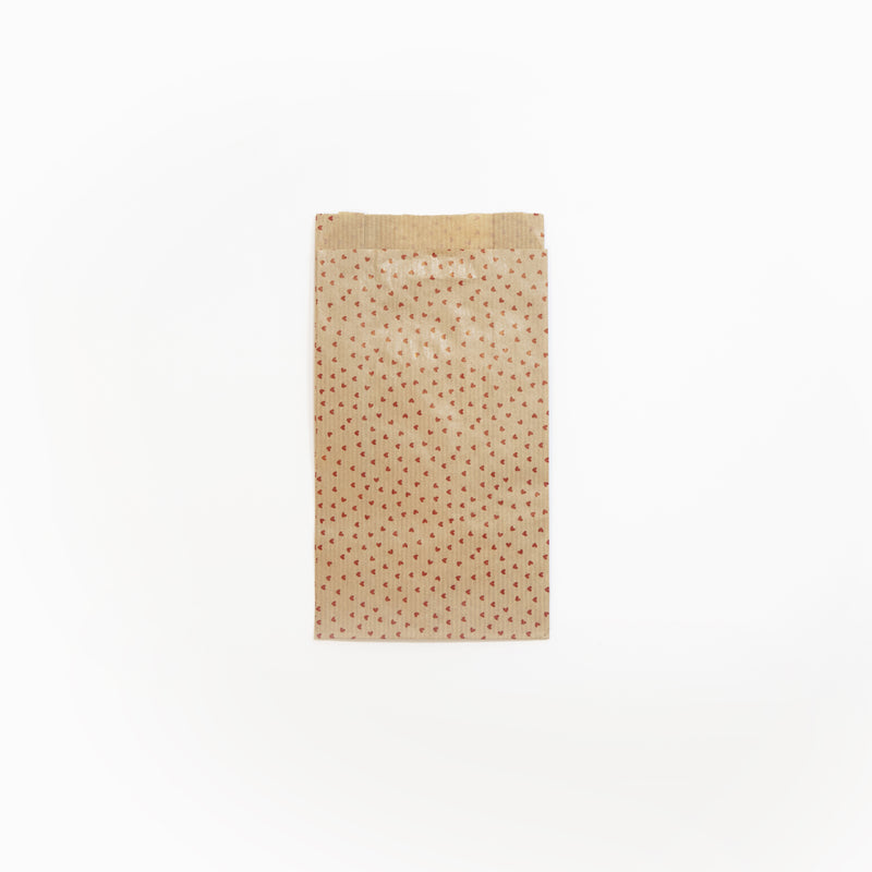 Clairefontaine - Geschenktüte 12x24x4,5 Kraft Herz 50 Stk