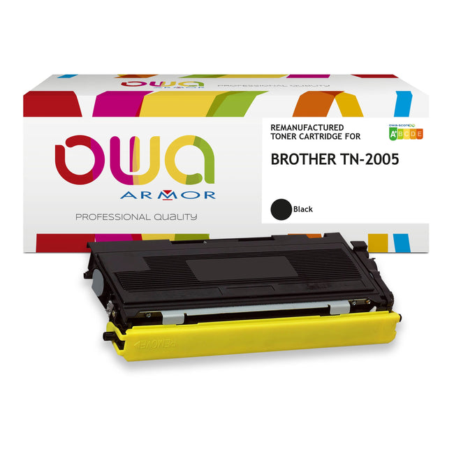 OWA - Toner Brother TN-2005 Schwarz Jumbo
