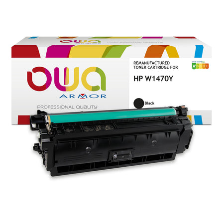 OWA - Tonerkartusche HP W1470Y Schwarz HC