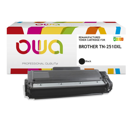 OWA - Toner Brother TN-2510XL Schwarz HC