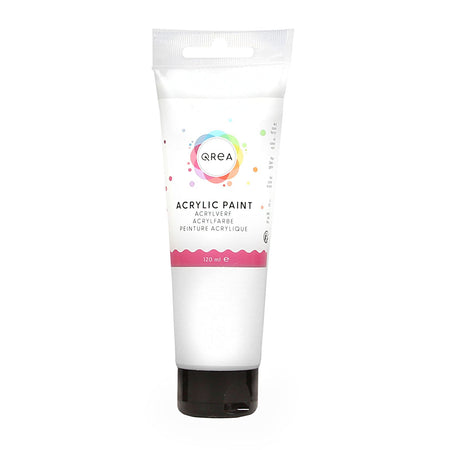 Qrea - Acrylfarbe 120 ml weiß