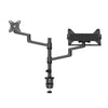 Neomounts - Monitorarm + Laptophalter Next DS20 Schwarz