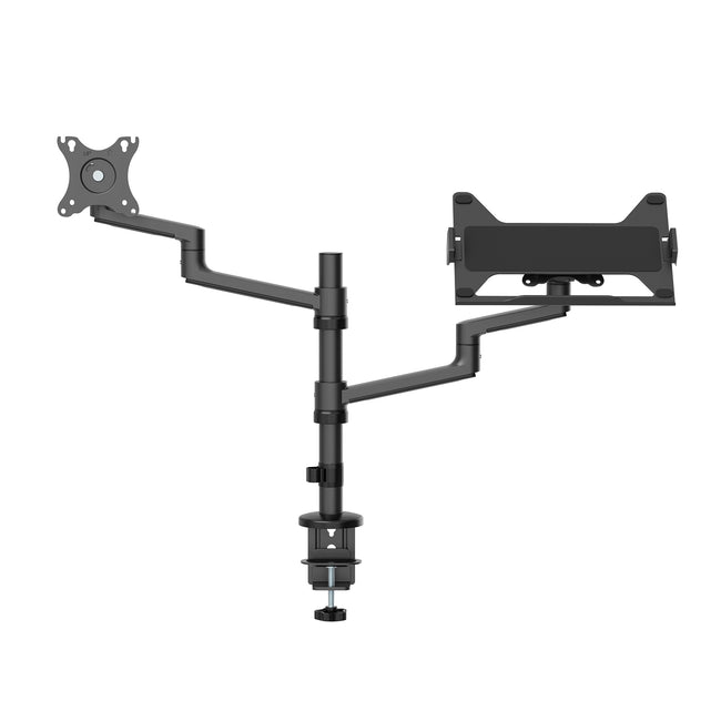 Neomounts - Monitorarm + Laptophalter Next DS20 Schwarz