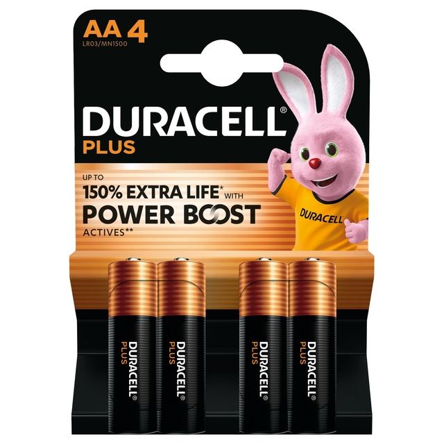Duracell - Batterie plus Power Boost 4x AA | 20 Stück