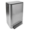 Desq - Treteimer 40 Liter Edelstahl silber