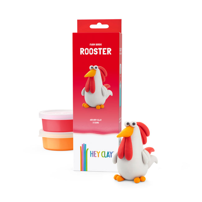 Büro - Clay Hey Clay Rooster 3 Töpfe