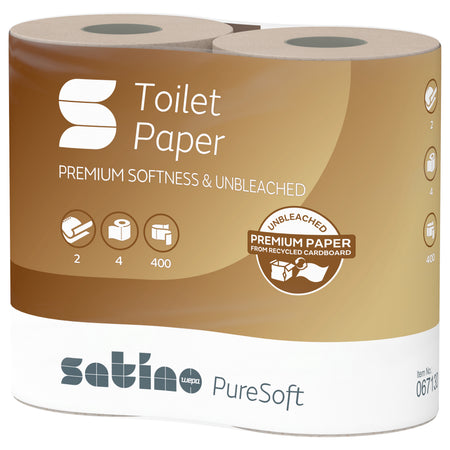 Satino -  Toiletpapier  mt1 puresoft 2laags 067130 | 10 stuks