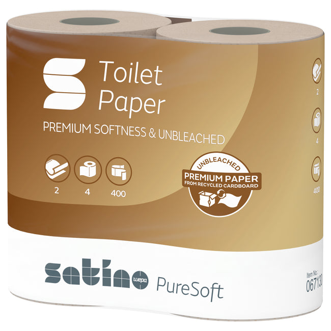 Satino -  Toiletpapier  mt1 puresoft 2laags 067130 | 10 stuks