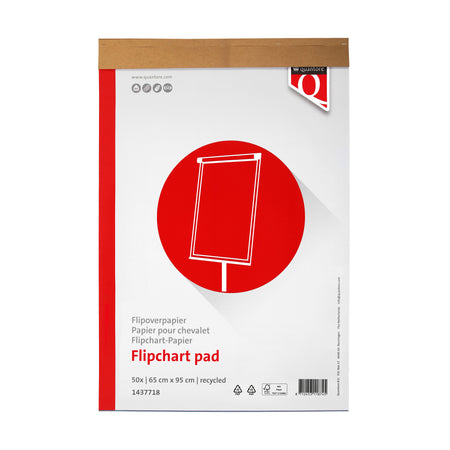 Quantore -  Flipoverpap 65x95cm recycled 74gr | 2 stuks