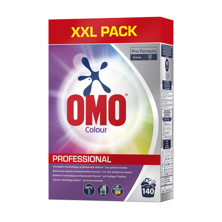 Omo - Detergent Pro Formula Pulverfarbe 7kg 140 sc