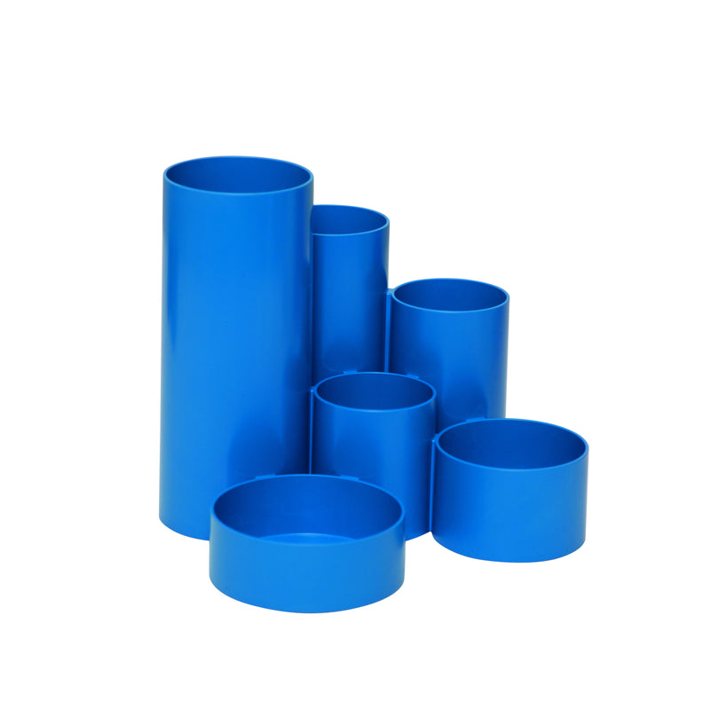 MAUL - Federmäppchen Tubo 6 Fächer 150x125mm blau