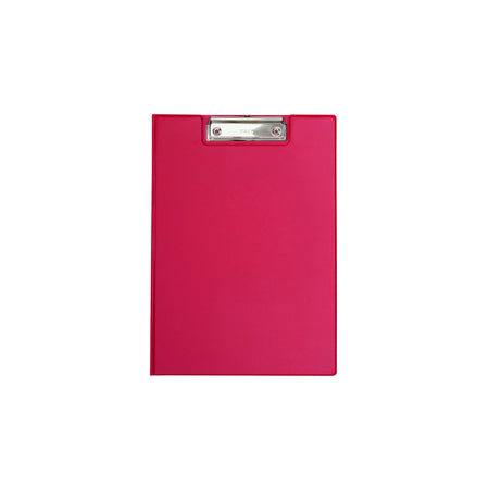 MAUL - Klemmbrettmappe A4 stehend aus PVC mit Stiftschlaufe rot | 12 Stück