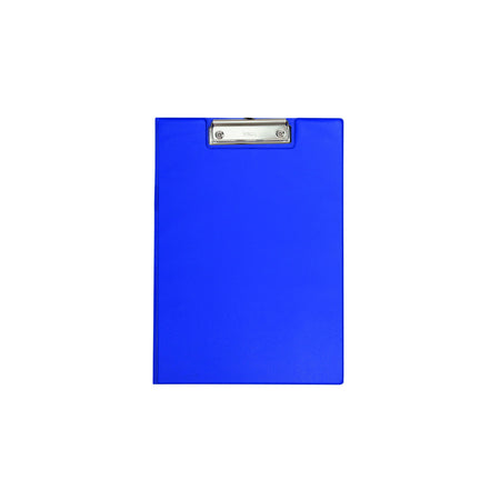 Maul - Klemmbrettmappe A4 vertikal PVC mit Stiftschlaufe blau