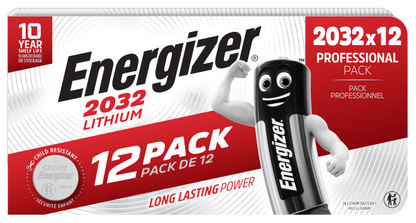 Energizer - Batterie CR2032 Lithium 12St