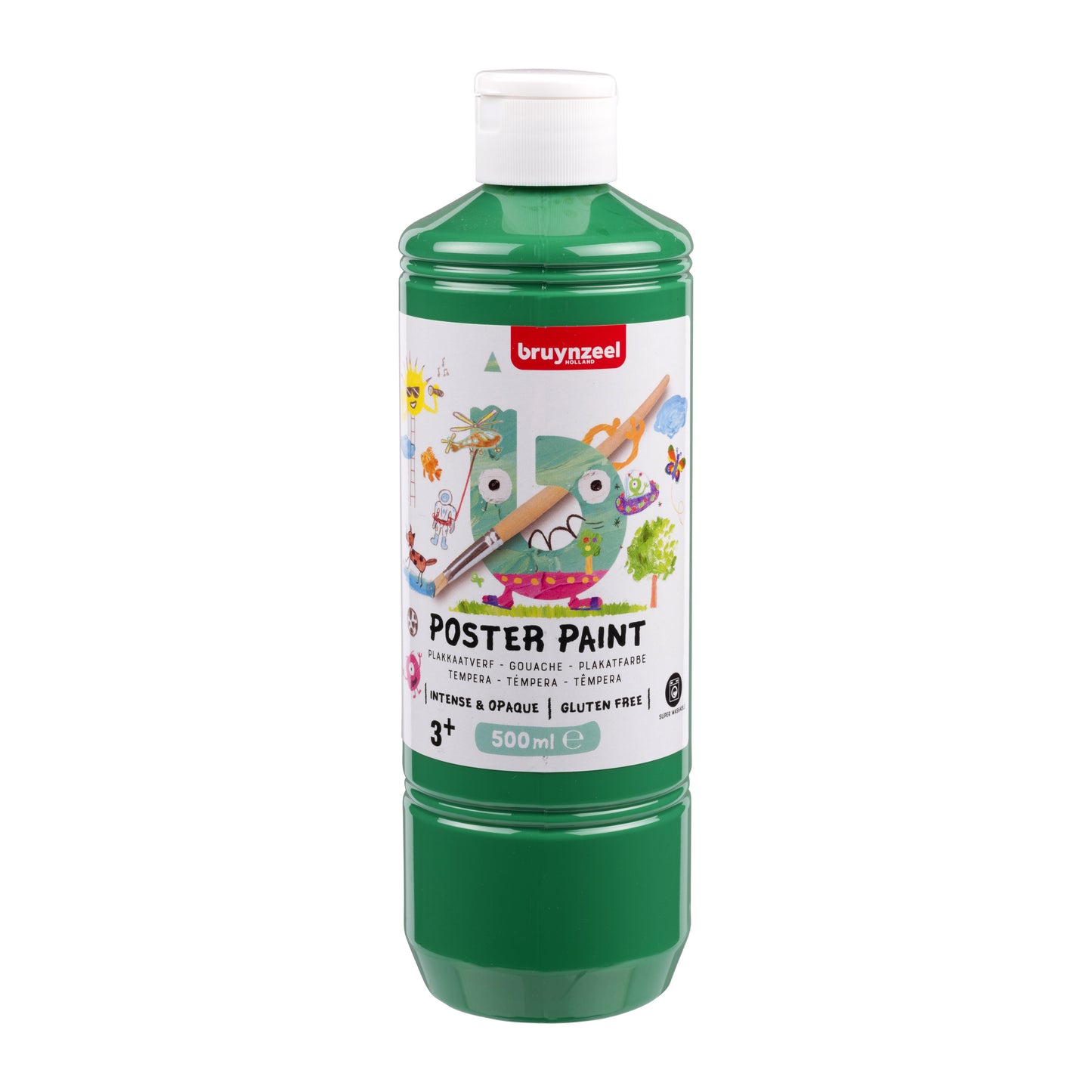 Bruynzeel - Plakatfarbenflasche 500 ml grün
