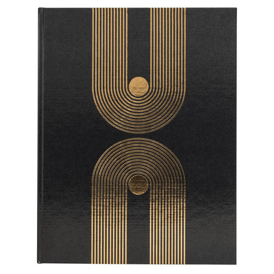 Exacompta - Gästebuch Grafik 270x220 blanko schwarz
