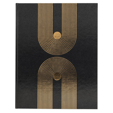 Exacompta - Gästebuch Grafik 270x220 blanko schwarz
