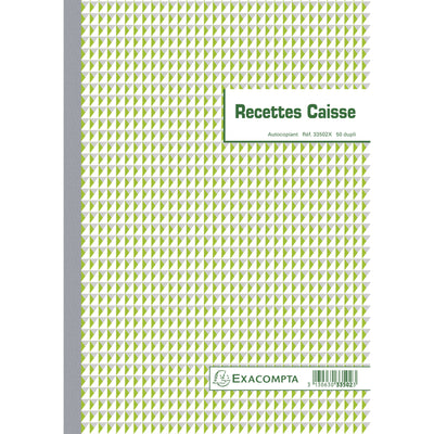 Exacompta - Kassenbuch Quittungen Dupli 50 Blatt fr | 5 Stück