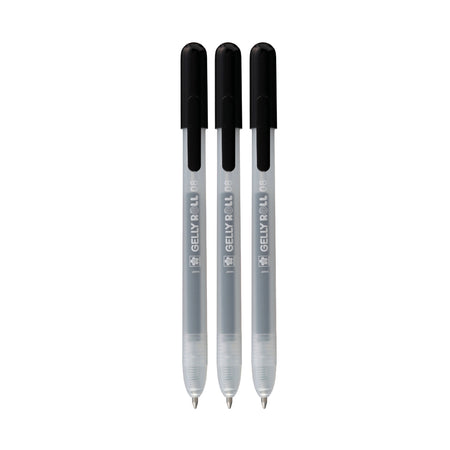 Sakura - Gel Writer Gelly Roll Classic 3 Stück schwarz
