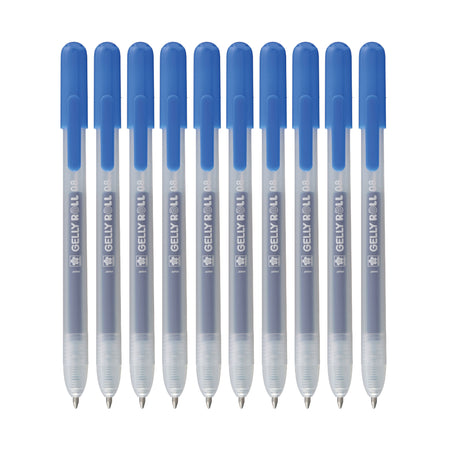 Sakura - Gel Writer Gelly Roll Classic 10 Stück blau