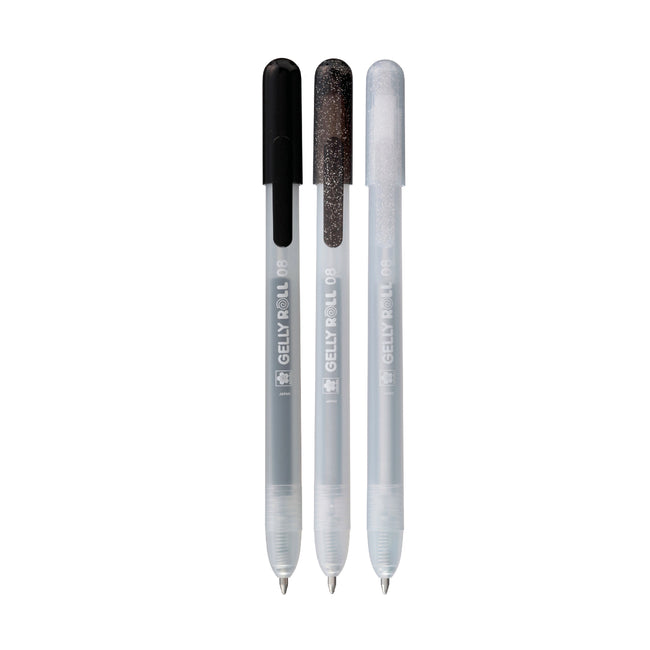 Sakura - Gel Writer Gelly Roll Special 3 Stück Silber