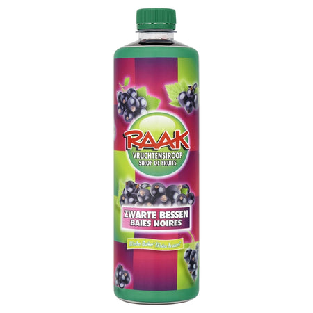 RAAK - Schwarzer Johannisbeersirup 750ml | 6 Stück
