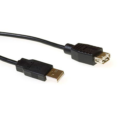 ACT - Kabel USB 2.0 a männlich USB a weiblich schwarz 3m
