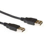ACT - Kabel USB 2,0 m-m schwarz 2 Meter
