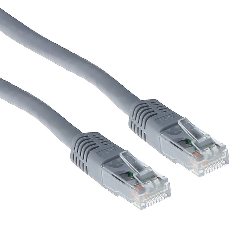 ACT – Kabel U/UTP Cat6 Patchkabel RJ45 grau 1 Meter
