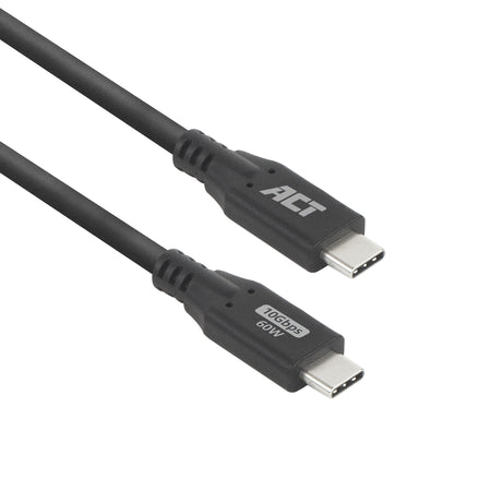 ACT - Kabel USB-C 3.2 Gen.2 m/m schwarz 2 Meter