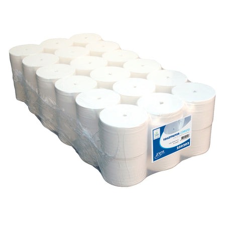 Euro - Toilettenpapier Coreless 2-lagig 104m weiß