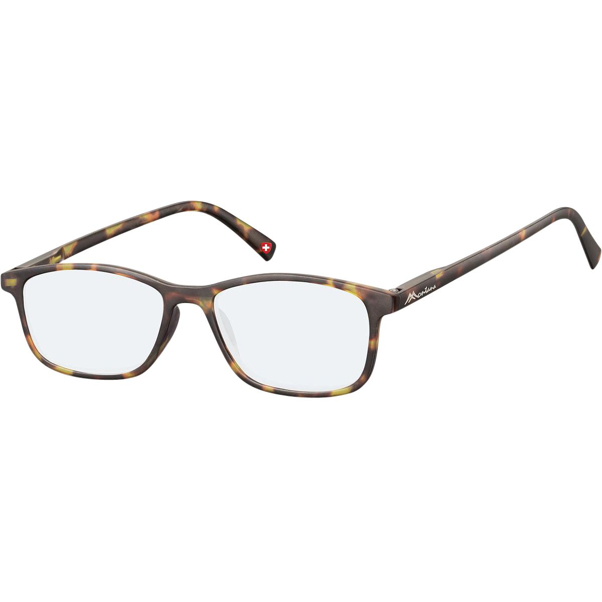 Montana - Brille +0,00dpt Blaulichtfilter braun