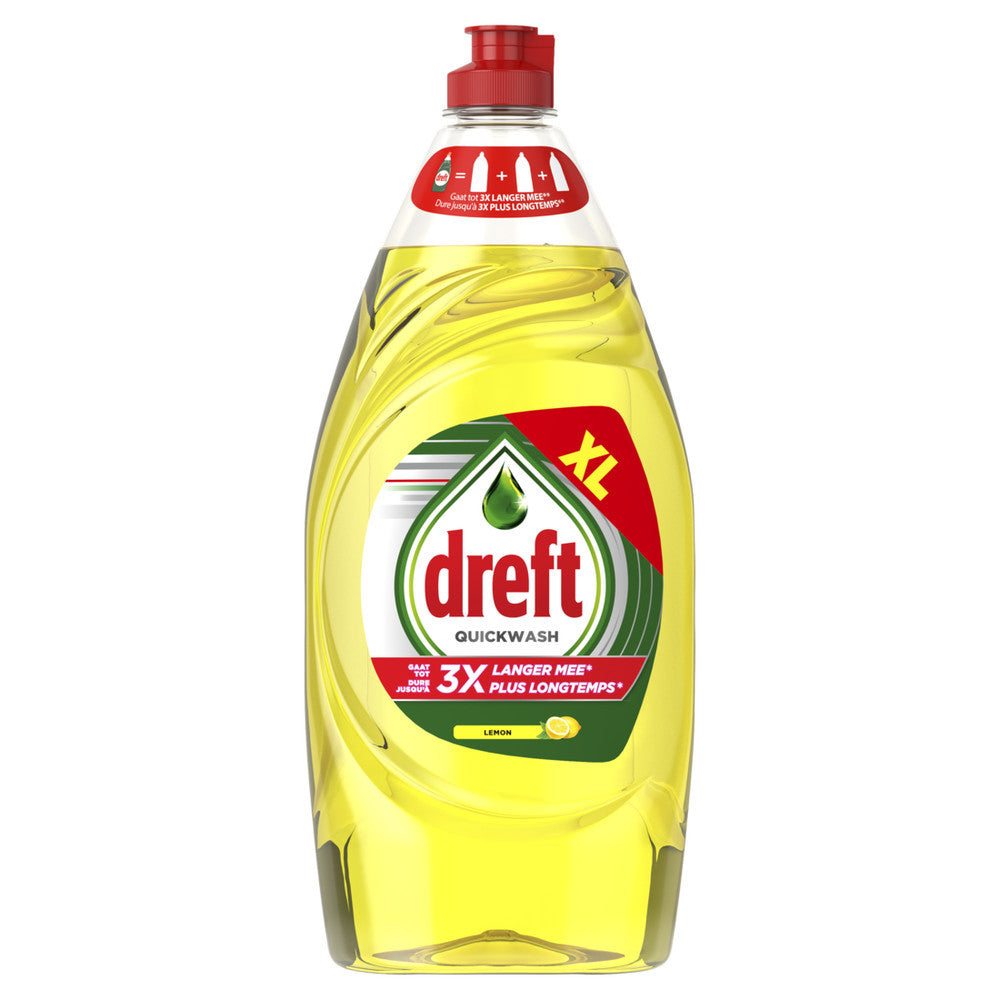 Dreft -  Afwasmiddel  citroen quickwash 820ml