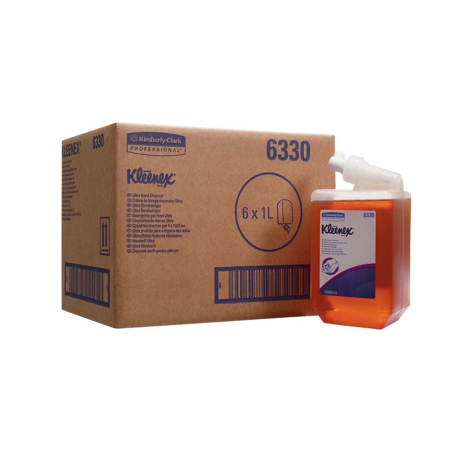 Kleenex - Handseife ultraflüssig, bernsteinfarben, 1000 ml