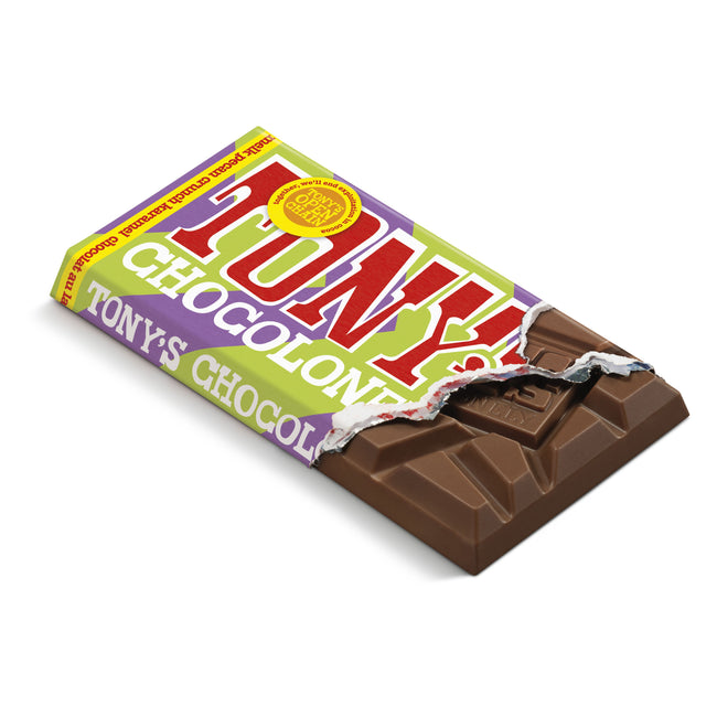 Tony's Chocolonely - Schokolade Tony Chocolonely Milchwagen Pec Cr 90gr | 21 Stück