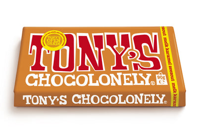 Tony's Chocolonely - Schokolade Tony Chocolonely Milchkaramell Meer 90gr