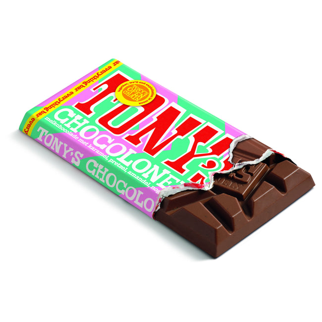 Tony's Chocolonely - Schokolade Tony Chocolonely Milch alles 90 Gramm | 21 Stück