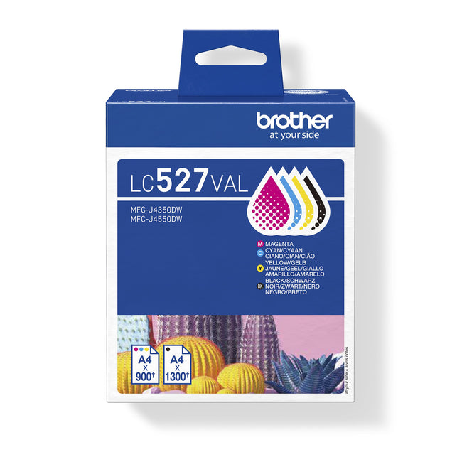 Brother -  LC527VAL inktcartridge 4 stuk(s) Origineel Zwart, Cyaan, Magenta, Geel