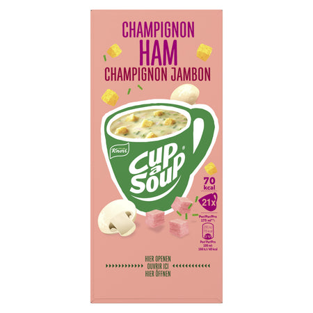 Knorr -  Cup a soup  champignon ham 175ml