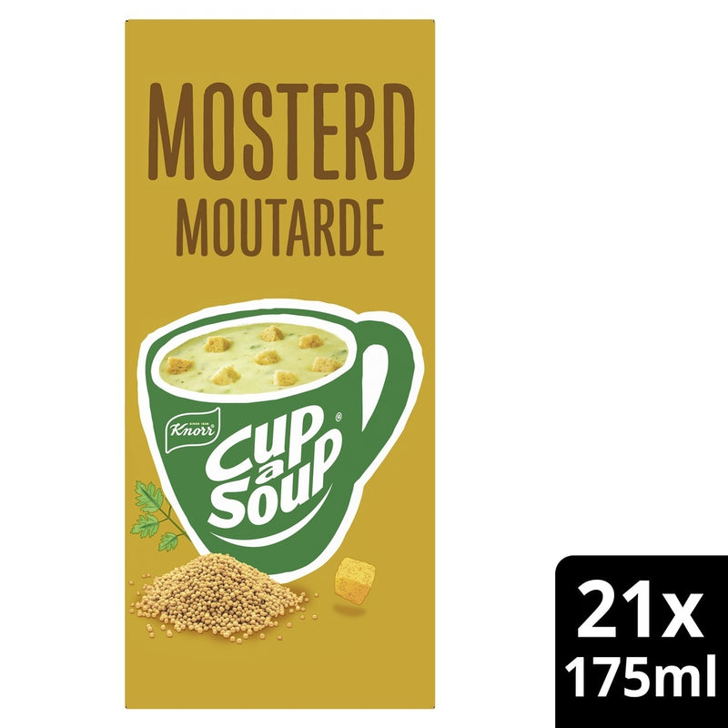 Knorr -  Cup a soup  mosterd 175ml | 4 stuks