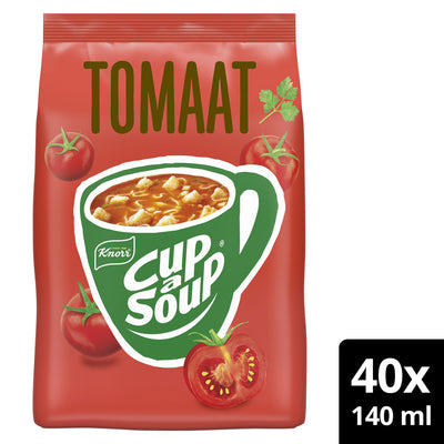 Knorr -  Cup a soup  machinezak tomaat 140ml