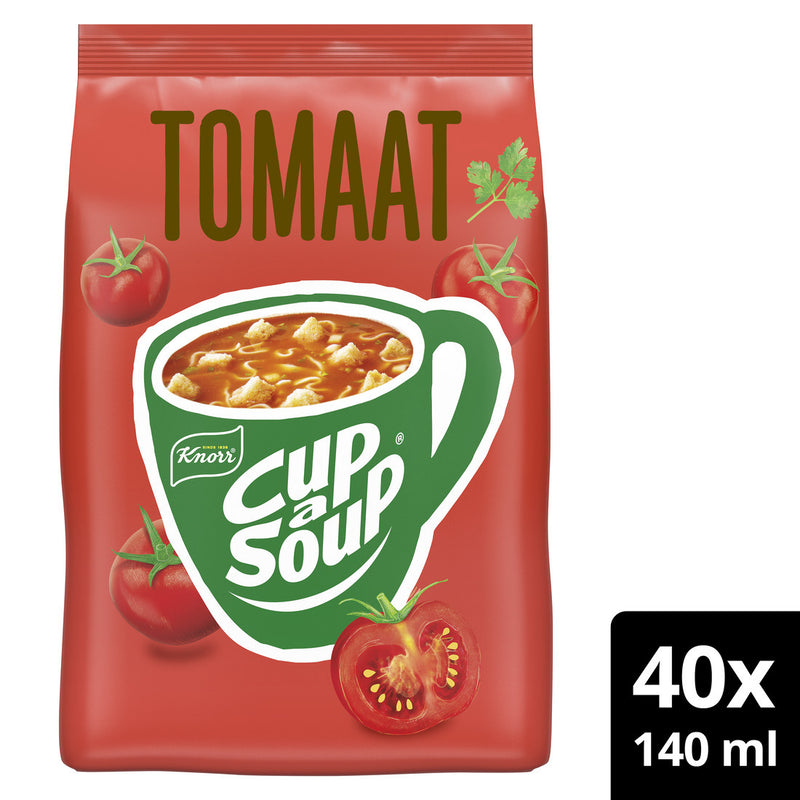 Knorr -  Cup a soup  machinezak tomaat 140ml