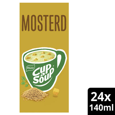 Knorr -  Cup a soup  mosterd 24x140ml