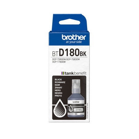 Brother - Nachfülltinte bt-d180bk schwarz