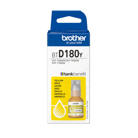 Brother - Nachfülltinte bt-d180y gelb