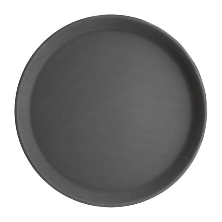 Olympia - Crystallon Anti-Rutsch-Tablett 35,6 cm PP schwarz
