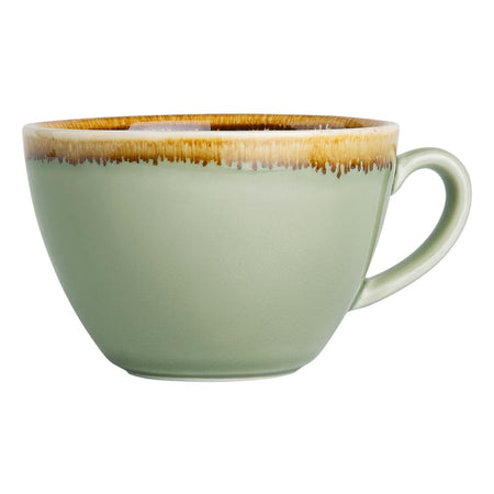 Olympia - Cappuccinotassen-Ofen 340ml 6 Stück moosgroß