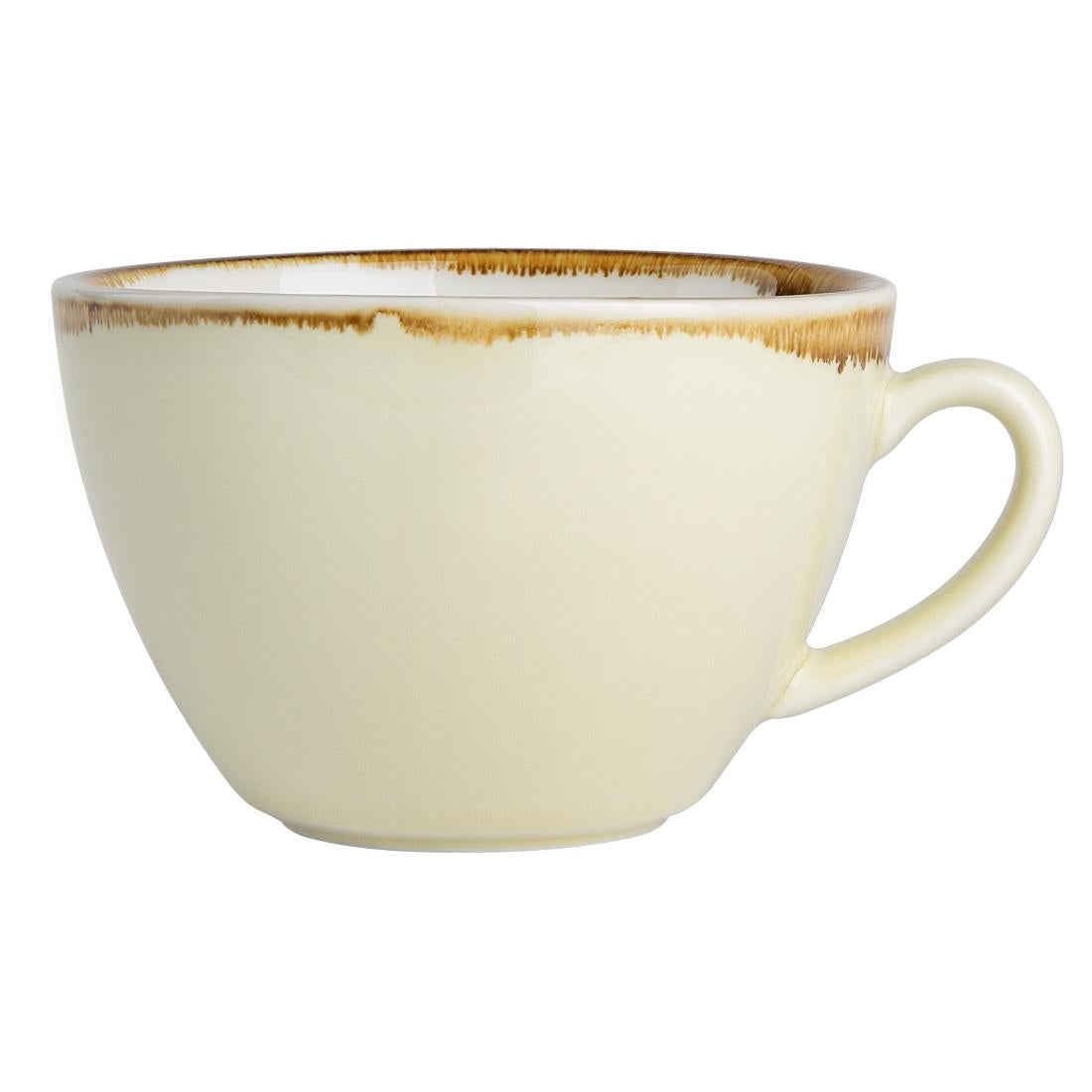 Olympia - Cappuccinotassen-Ofen 340ml 6 Stück Sandstein