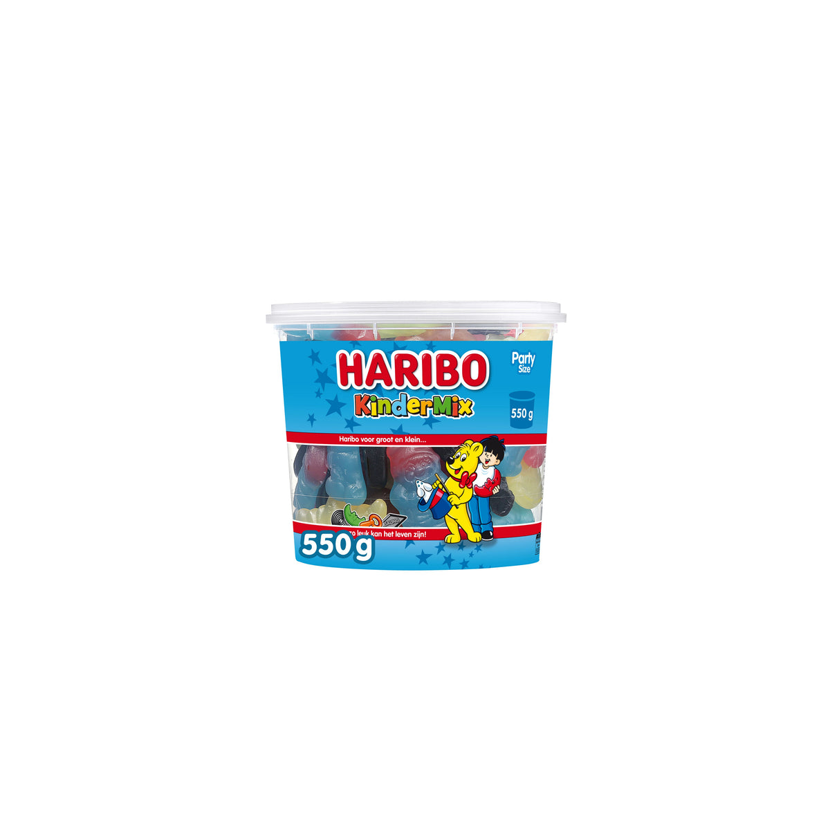Haribo - Süßigkeiten-Kindermischung, Eimer mit 550 g